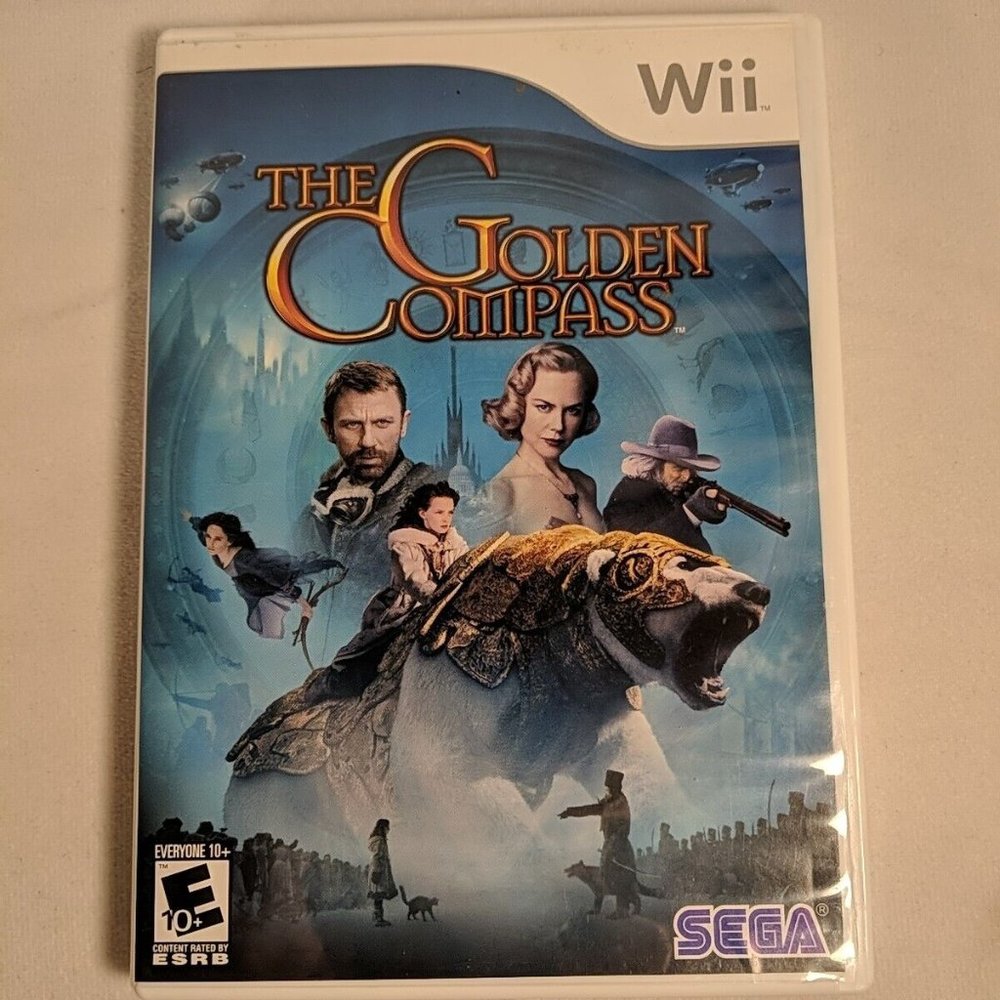 The Golden Compass Wii Nintendo Sega E10+ Everyone 2006 Video Game